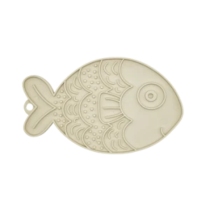 Fiboo mata do lizania Fishka beżowa