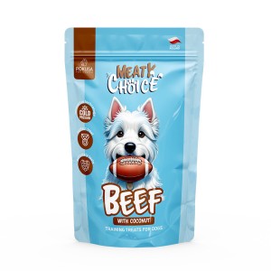 Pokusa Meaty Choice Beef with Coconut smaczki treningowe 200g