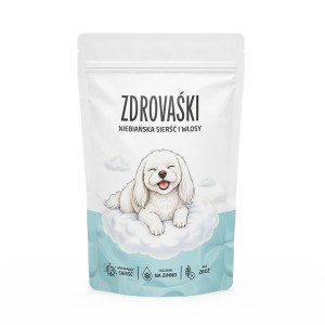 Zdrovaśki niebiańska sierść i włosy 160 g