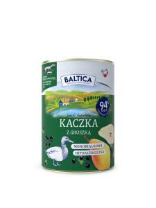 Baltica kaczka z gruszką 400 g