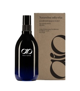 Aio Nature naturalna odżywka podkreślająca kolor do czarnej sierści dla psów 150ml
