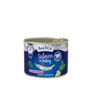 Baltica kot Salmon with Turkey 185g