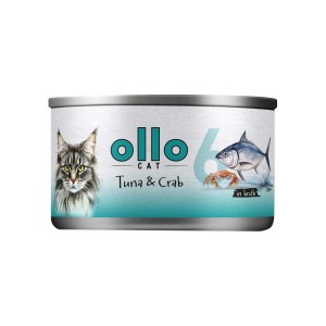 Ollo kot Tuńczyk i Krab 70g