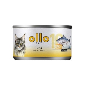 Ollo kot tuńczyk z serem 70 g