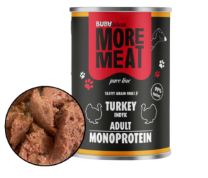 BUBAlicious More Meat mono karma dla psa Pure Line 400g INDYK