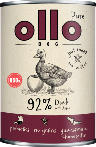Ollo pure kaczka z jabłkiem 850g