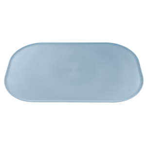 Fiboo Mata antypoślizgowa pod miski – 47×30 cm - niebieska