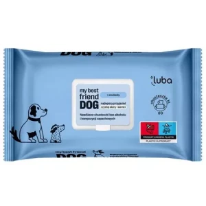 LUBA DOG chusteczki dla psa 60 sztuk