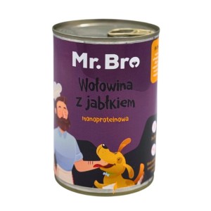 Mr. Bro Wołowina z Jabłkiem 400g