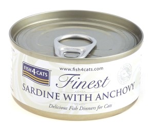 Fish4Cats Sardine with Anchovy 70g