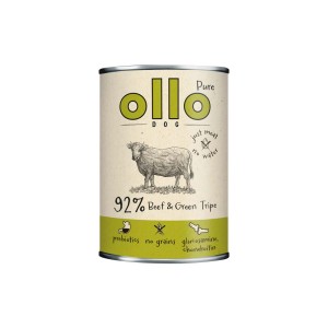 Ollo Pure Wołowina i Zielone Żwacze 400 g
