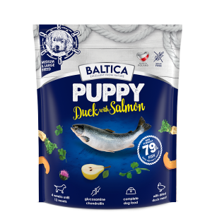 Baltica Puppy Duck with Salmon M/L 1kg
