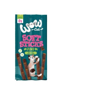 WOW CAT Soft Sticks wołowina 6x5g