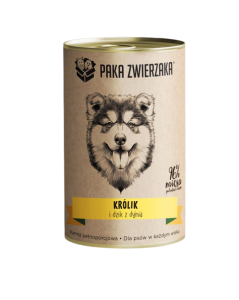 Paka Zwierzaka królik i dzik z dynią 400 g