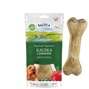 Baltica kość do żucia kaczka z jabłkiem 1 szt.