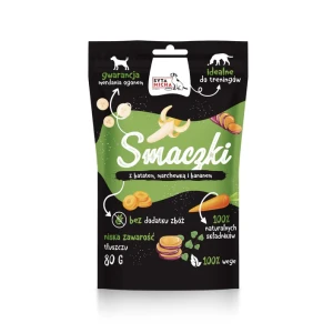 Syta Micha smaczki z batatem, marchewką i bananem [WEGE] 80g
