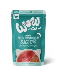 Wow cat kawałki tuńczyka w sosie 85g