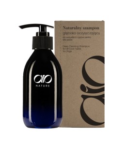 AIO Nature naturalny szampon głęboko oczyszczający dla psów 150ml